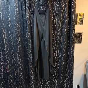 Elegant Black Draped Top